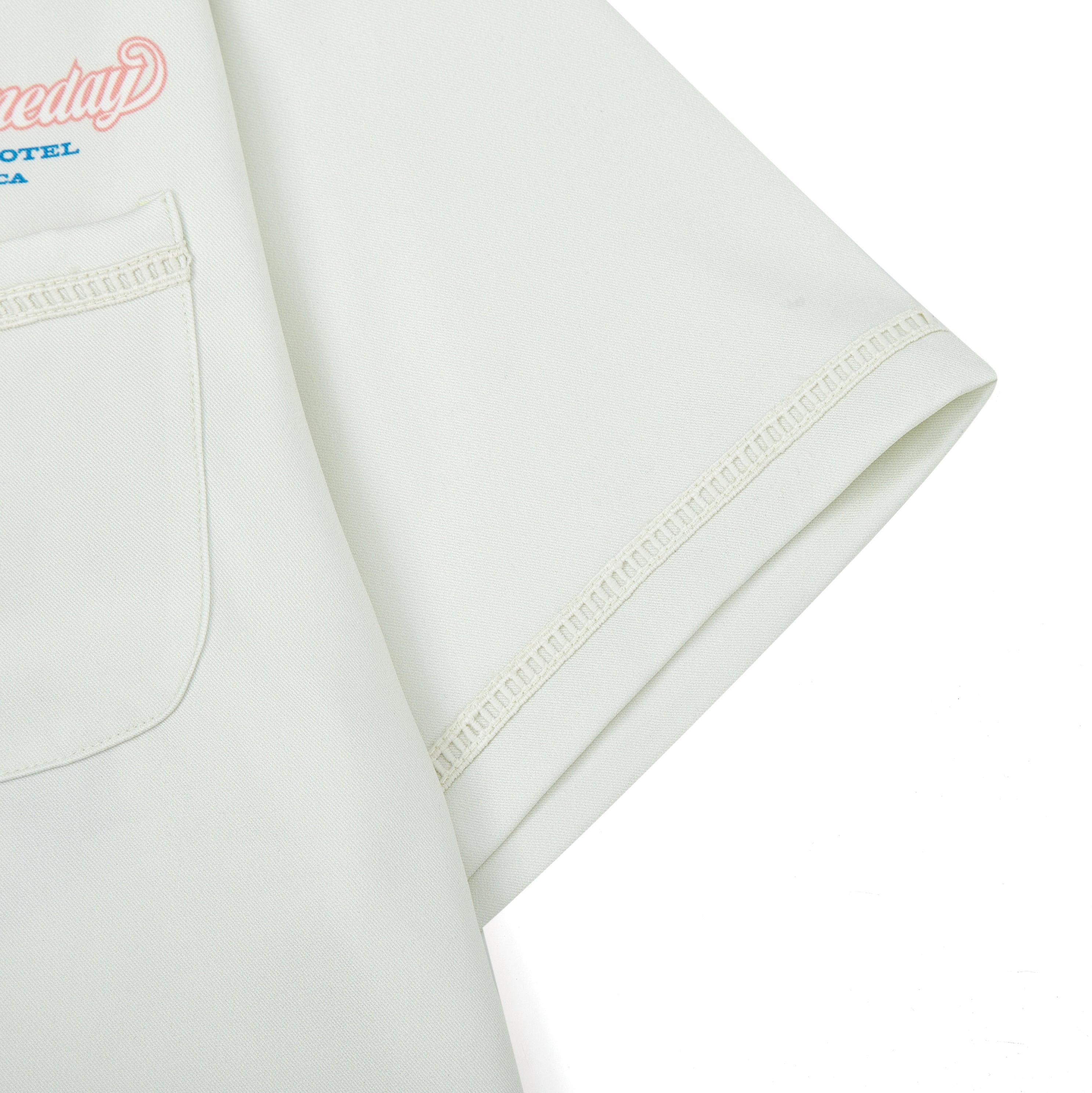 Lux Button Up Shirt (Cream)