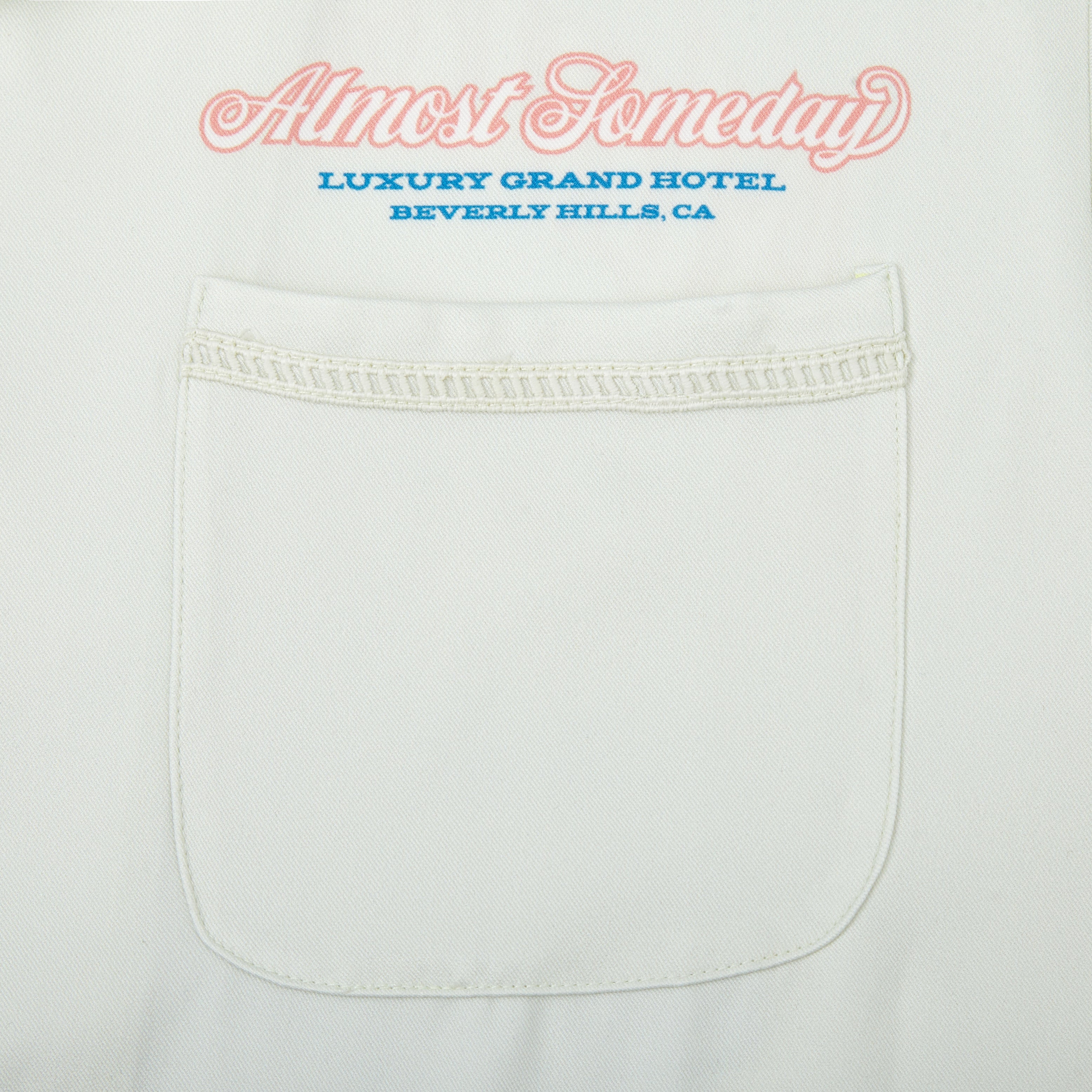 Lux Button Up Shirt (Cream)