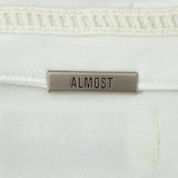 Lux Button Up Shirt (Cream)