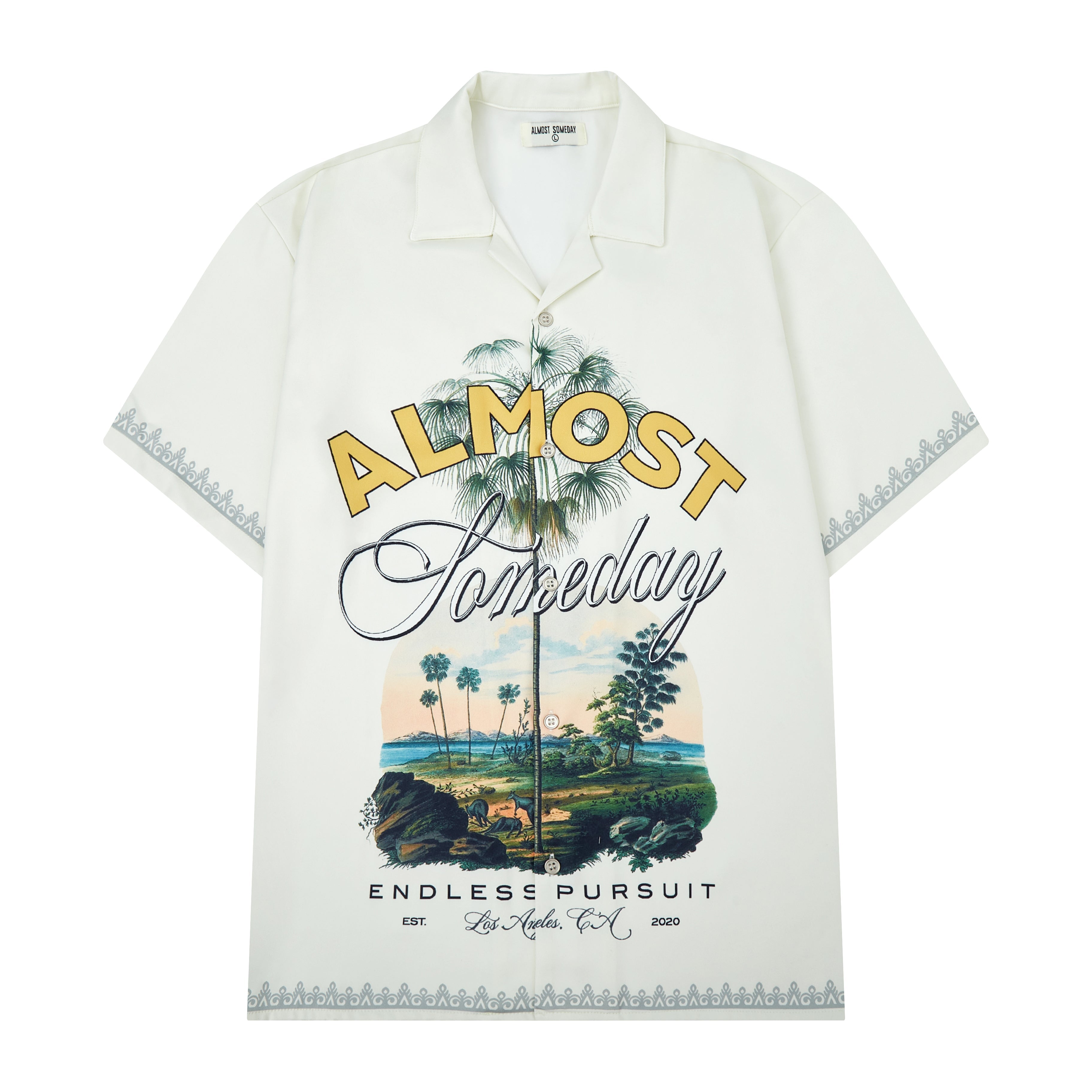 Daydream Button Up Shirt (Cream)