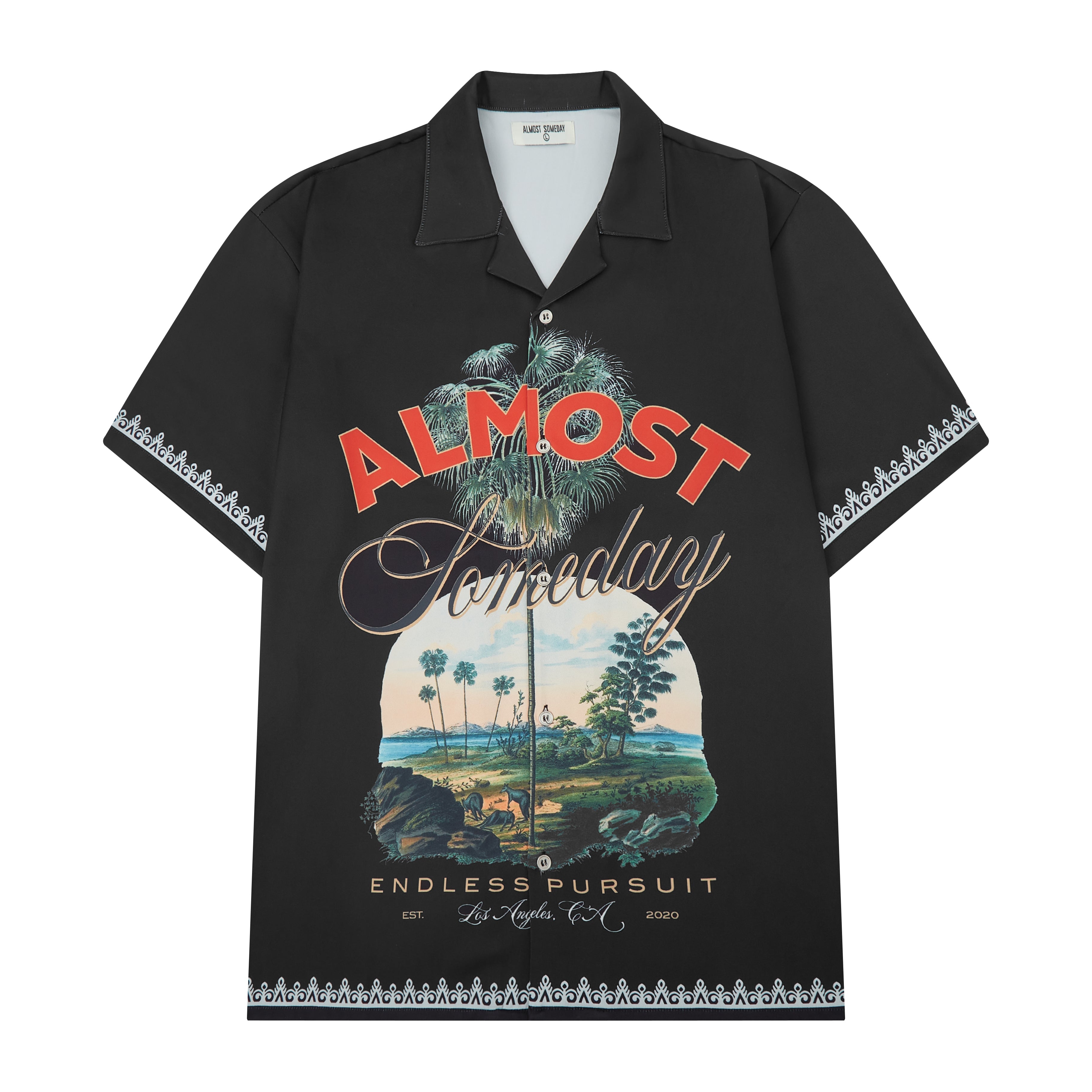 Daydream Button Up Shirt (Black)