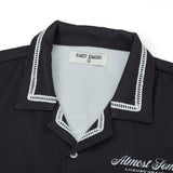 Lux Button Up Shirt (Black)
