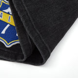 Patchwork Denim Jorts (Washed Black)