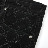 Gemstone Denim Jorts - Washed Black