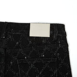 Gemstone Denim Jorts - Washed Black