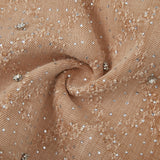 Gemstone Denim Jorts - Light Brown