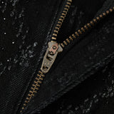 Gemstone Denim Jorts - Washed Black