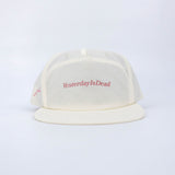 NYLON TECH CAP OFF-WHITE/PINK