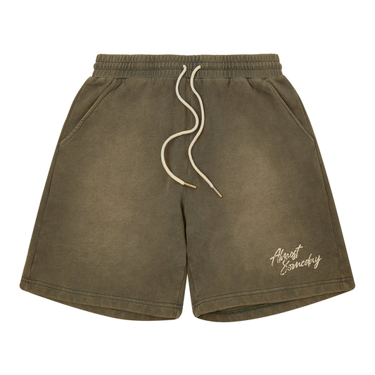 Signature Sun Fade Terry Short (Brown)