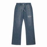 Signature Sun Faded Flare Sweatpant (Blue)
