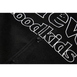 DONCARE (AFGK) "Peace Angel Varsity Jacket" - Black