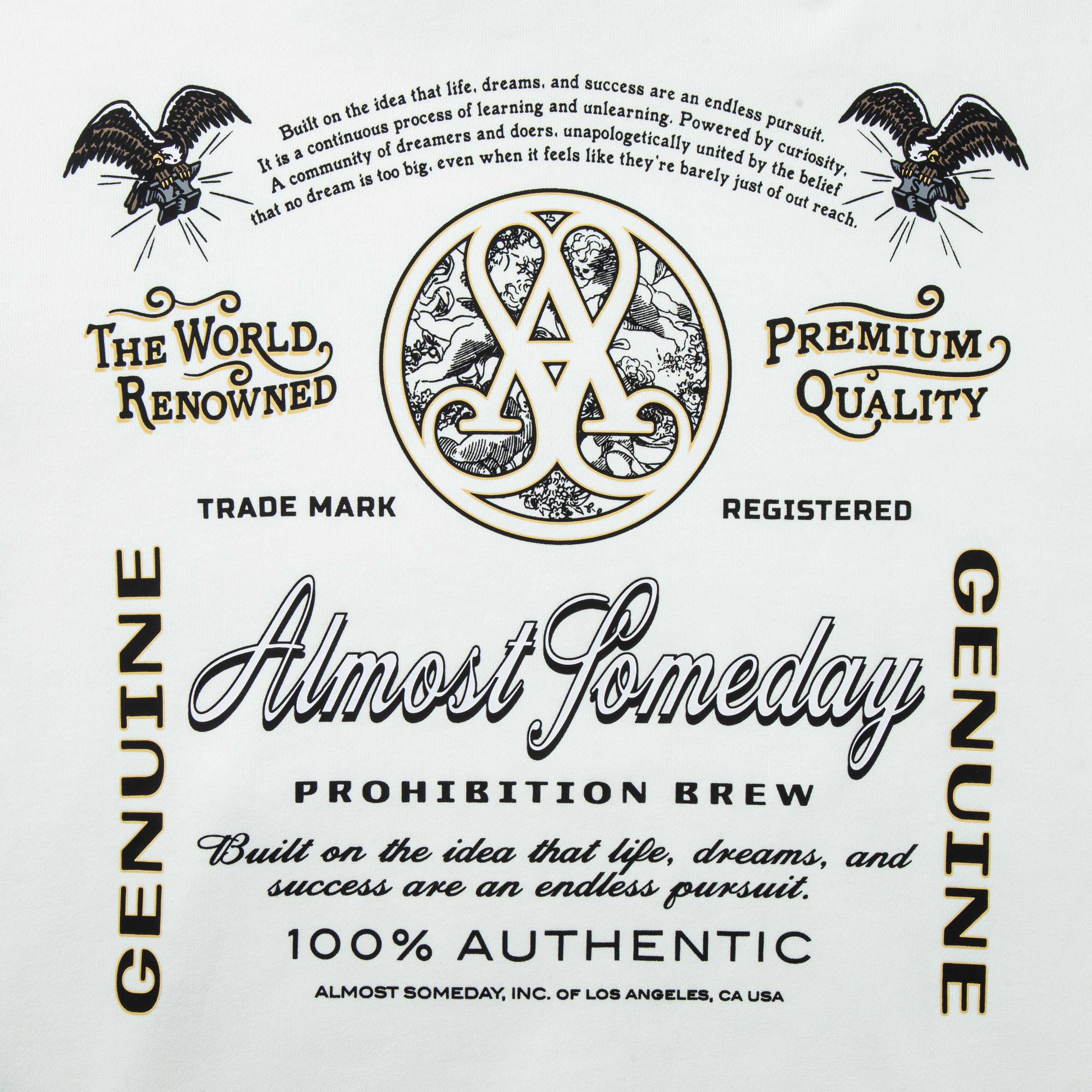 Prohibition Hoodie (Cream)