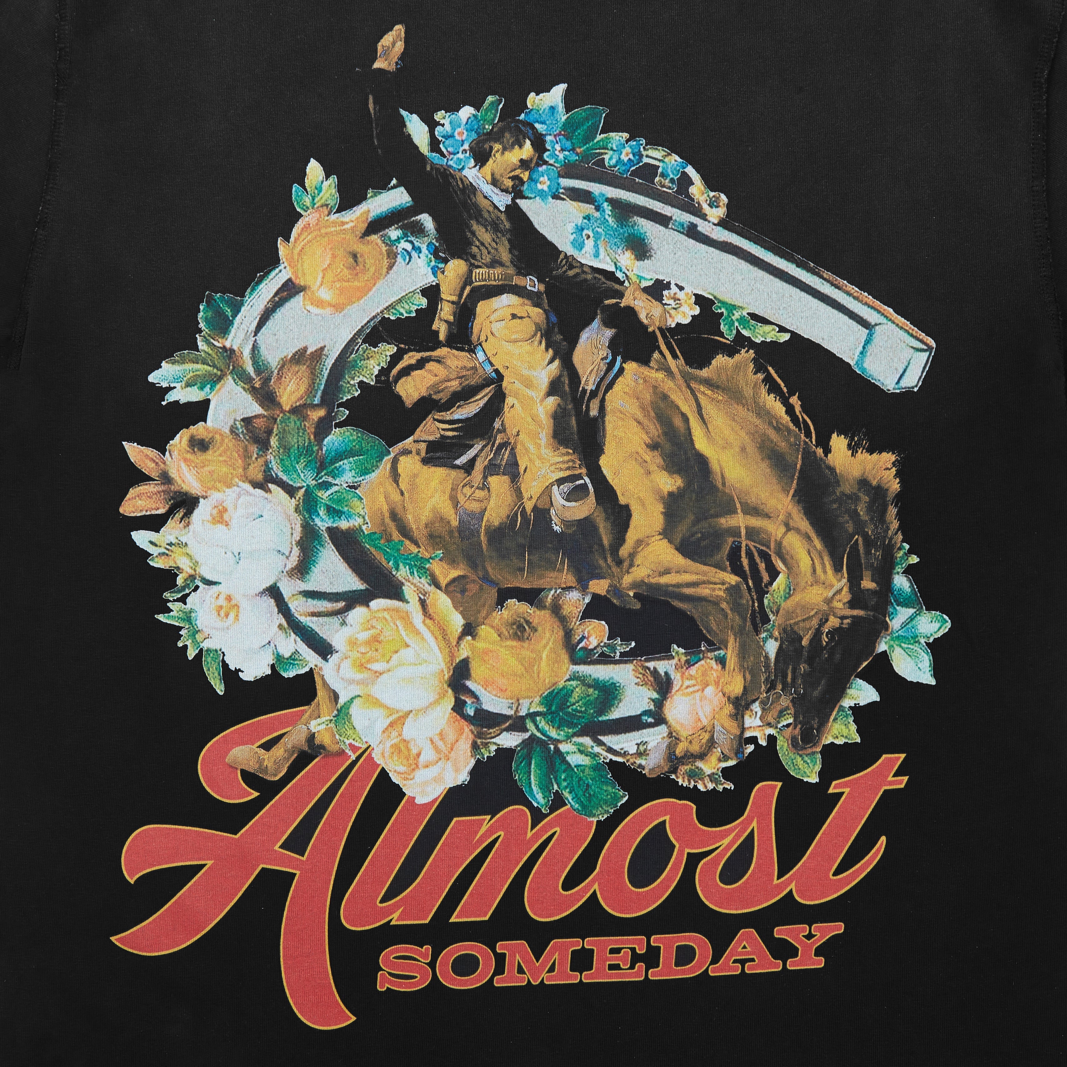 Vaquero Tee - Sun Fade Wash (Black)