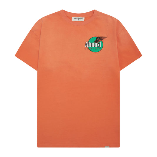 Spirit Tee - Sun Fade Wash (Orange)