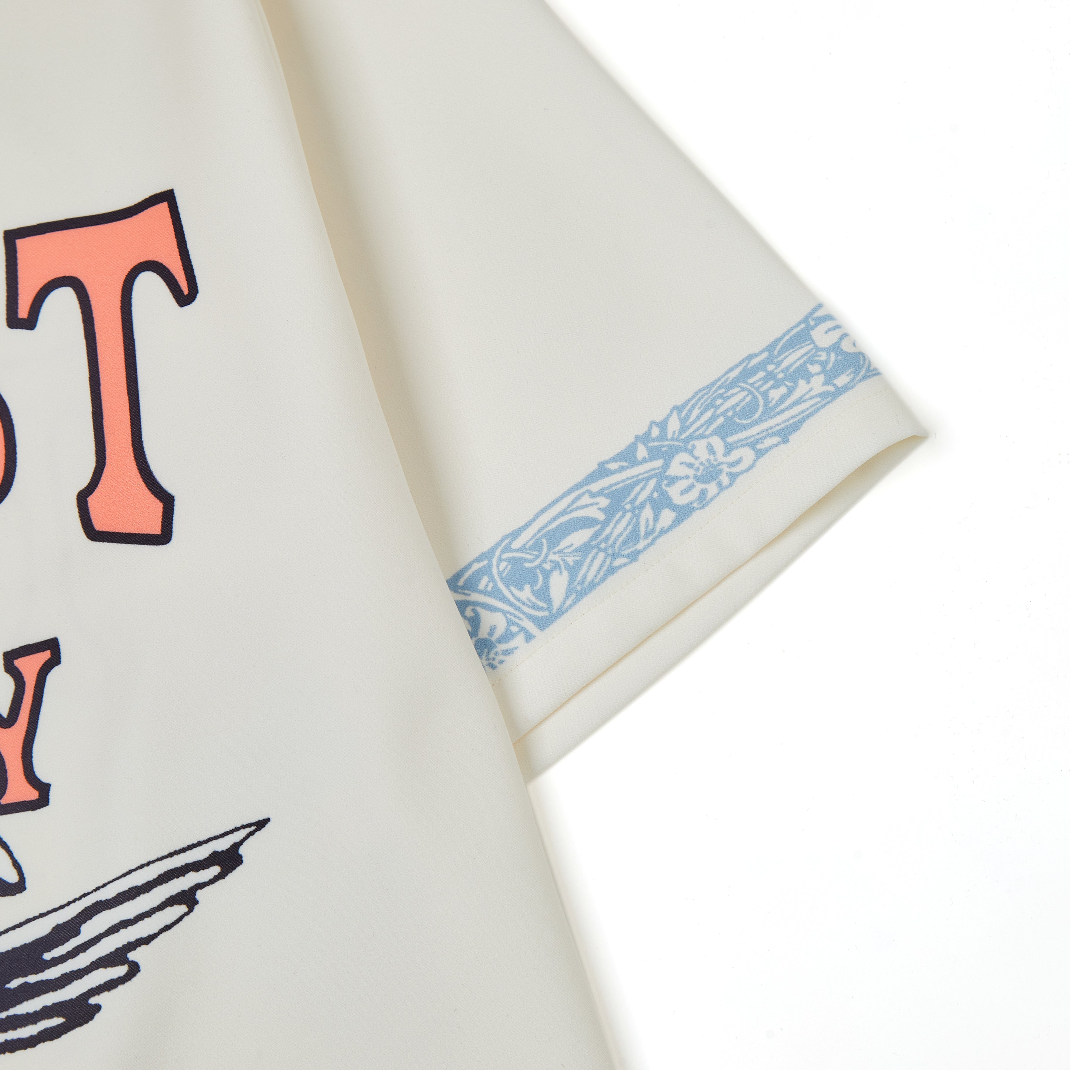 Burlap Button Up Shirt (Cream)