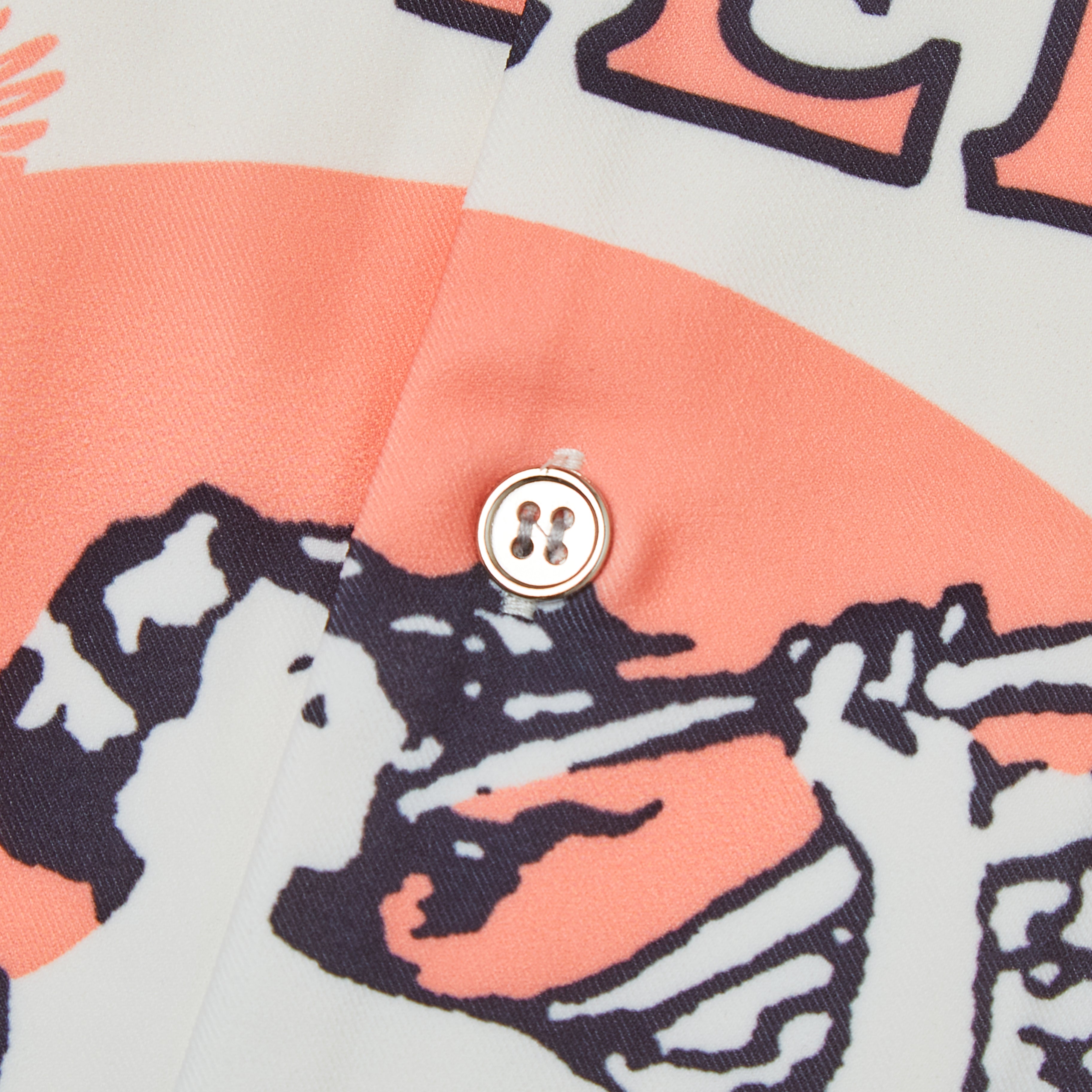 Burlap Button Up Shirt (Cream)