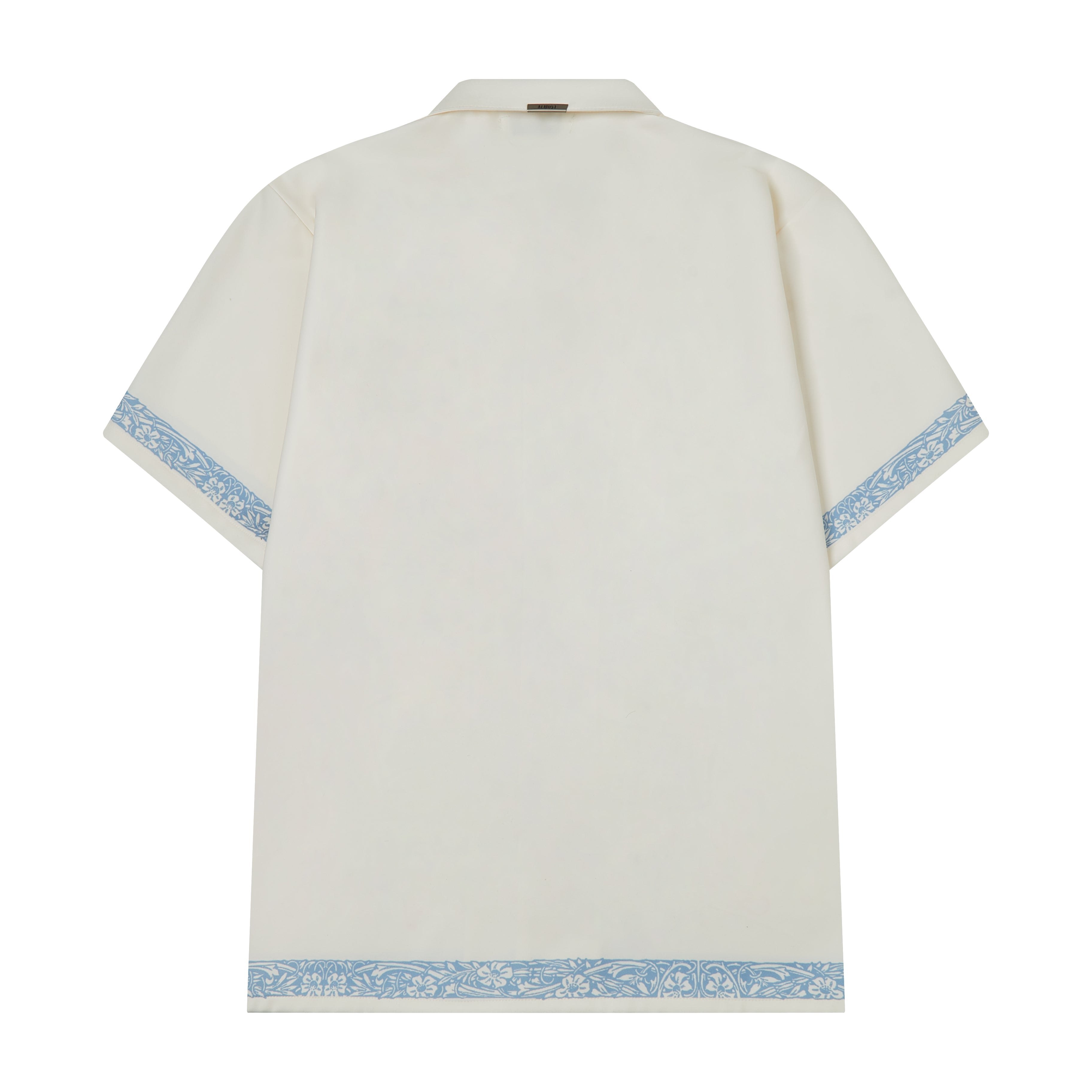 Burlap Button Up Shirt (Cream)