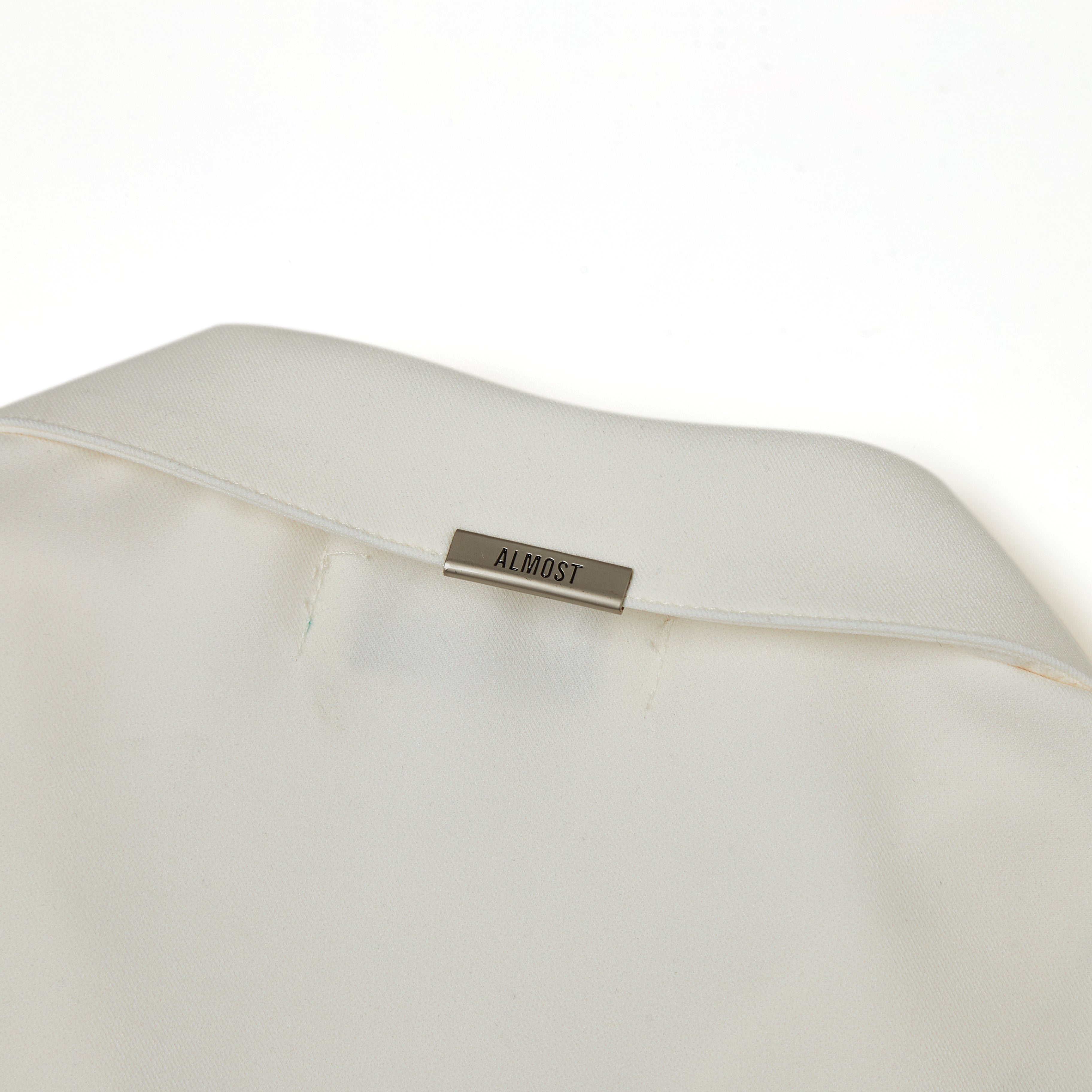 Burlap Button Up Shirt (Cream)