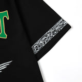 Burlap Button Up Shirt (Black)