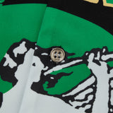 Burlap Button Up Shirt (Black)