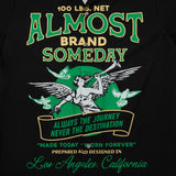 Burlap Button Up Shirt (Black)