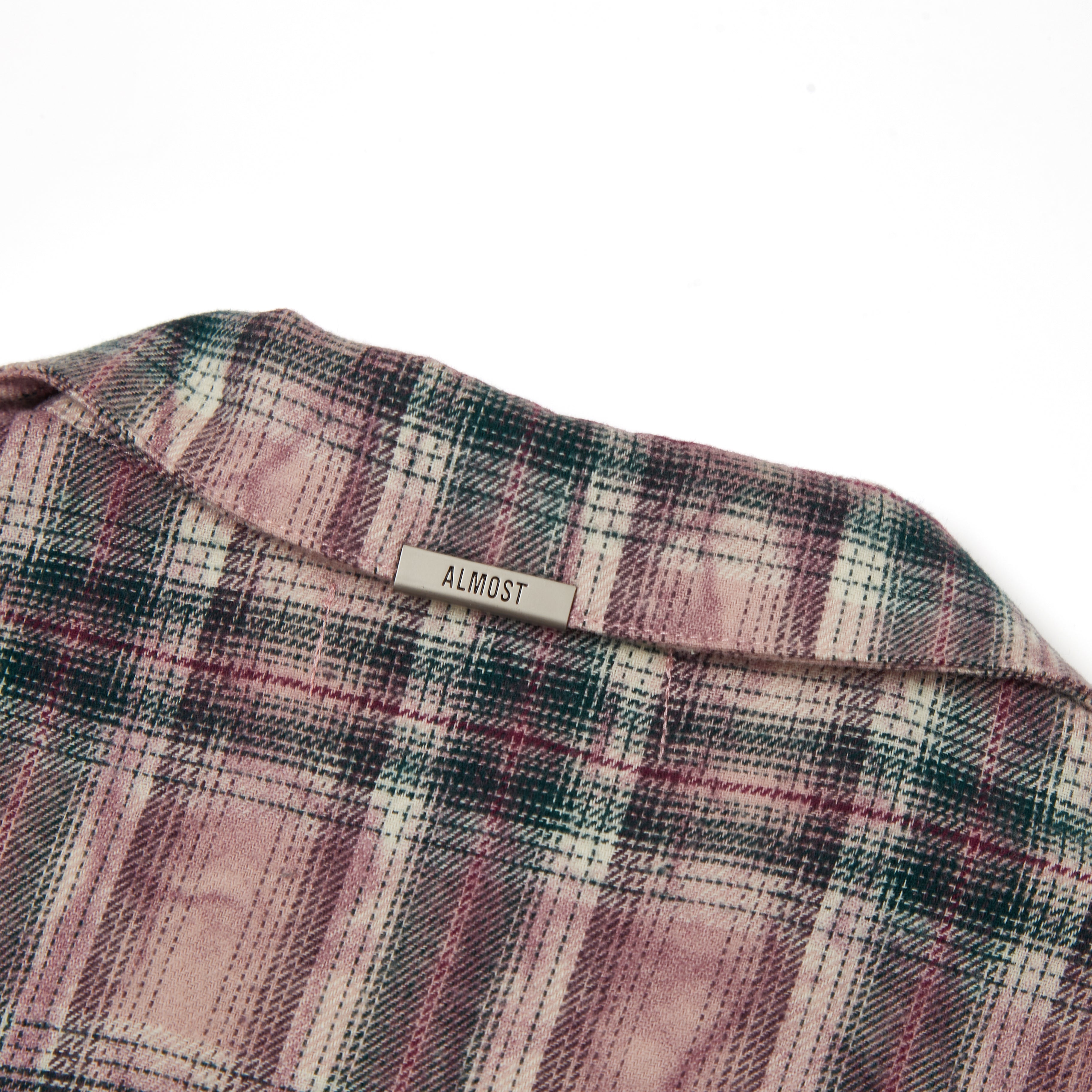 Solomon Rhinestone Flannel (Maroon)