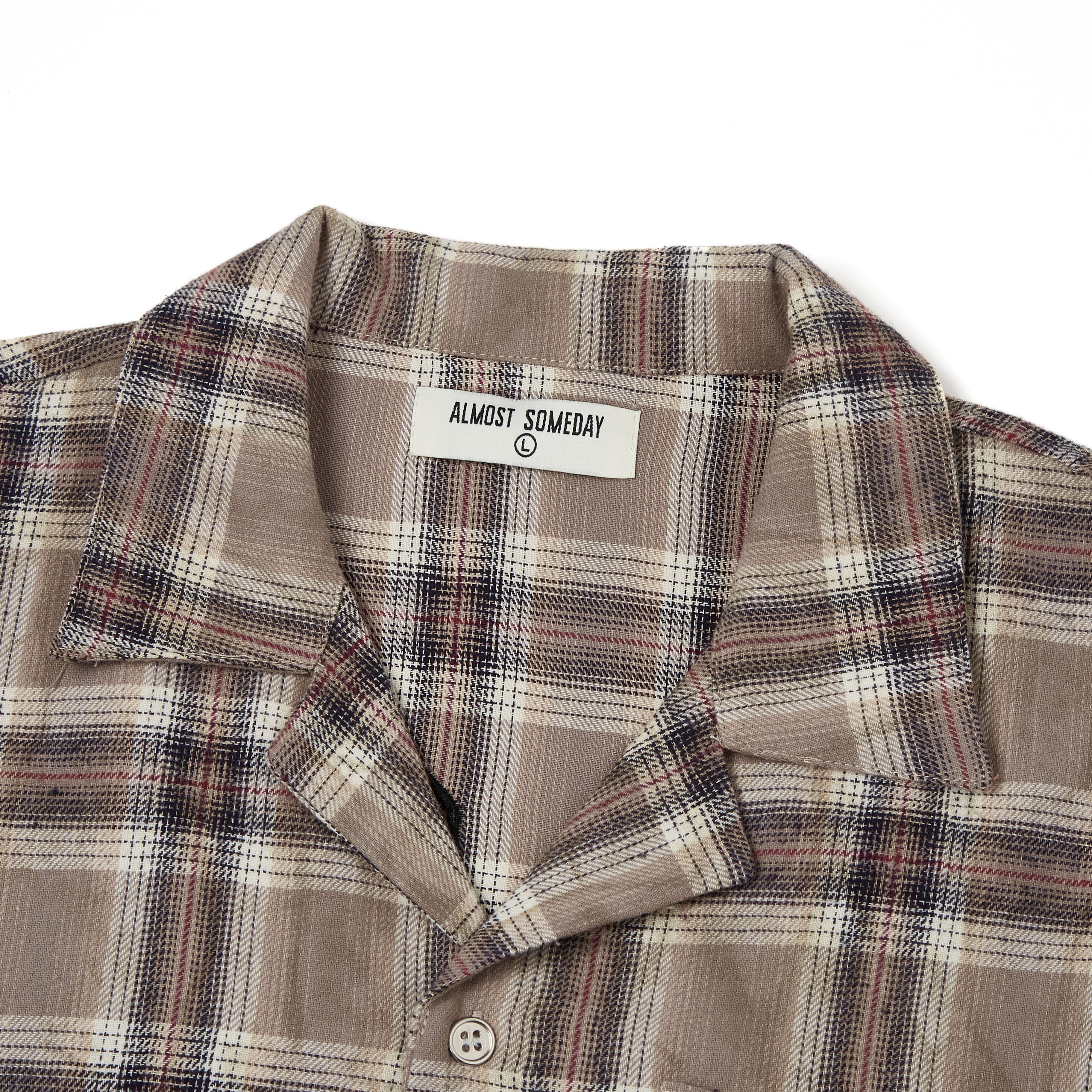 Solomon Rhinestone Flannel (Brown)