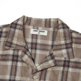 Solomon Rhinestone Flannel (Brown)