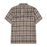 Solomon Rhinestone Flannel (Brown)