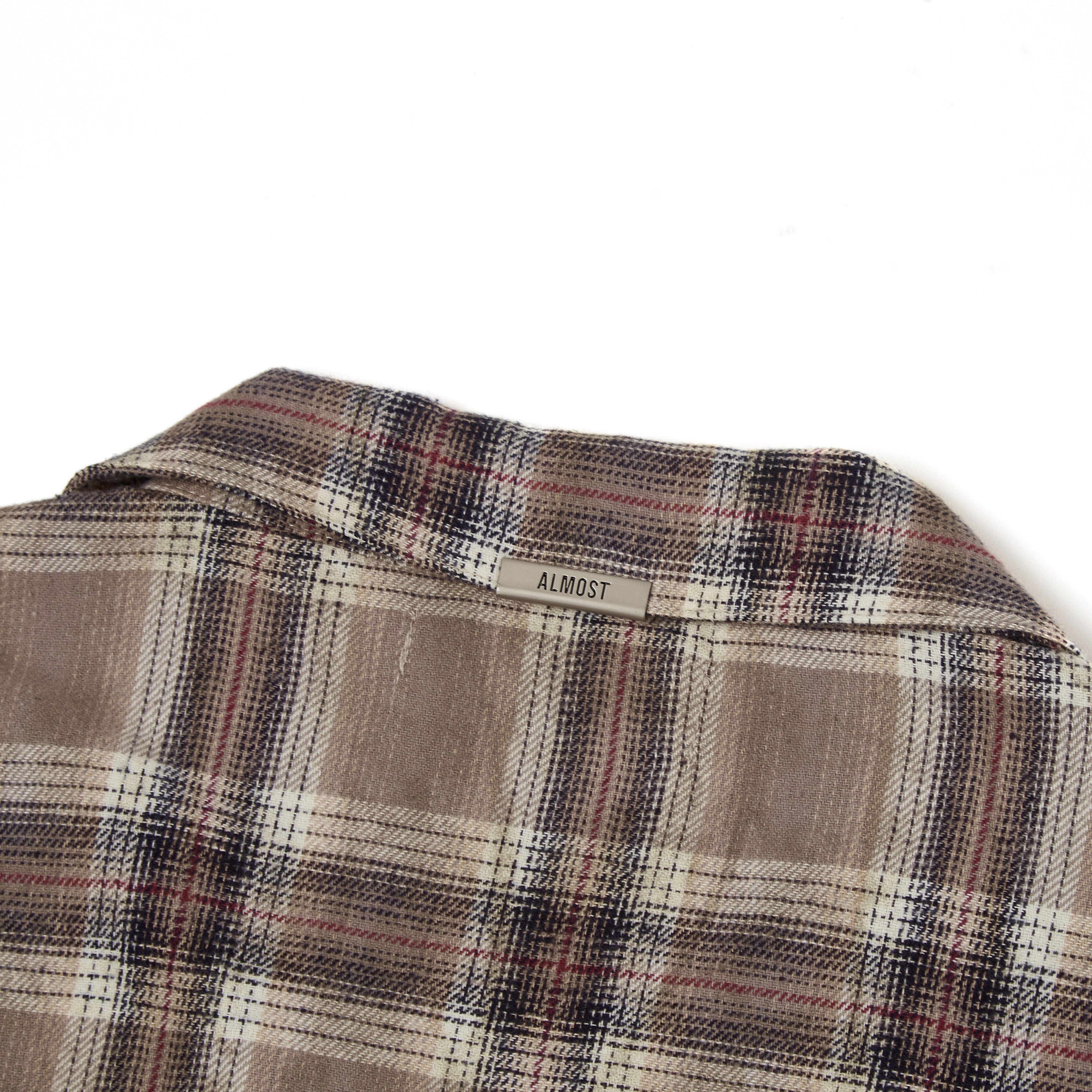 Solomon Rhinestone Flannel (Brown)