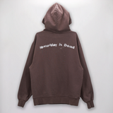OUR LADY HOODIE MOCHA