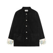 Floral Embroidered Velvet Jacket