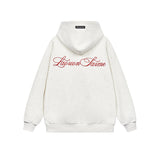 Cursive Embroidered Hoodie