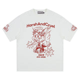 Angel Graffiti Print Tee