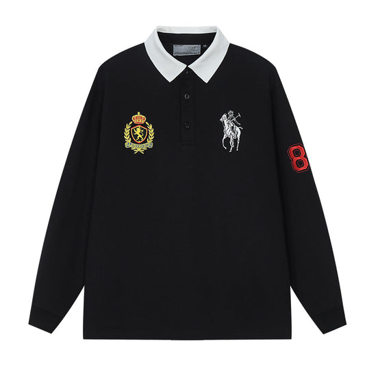 Vintage Embroidered Polo Shirt