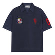 Jersey Soft Terry Embroidered Polo Shirt