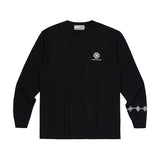Clover Embroidery Long Sleeve Tee