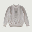 Jacquard Drip Sweater - Stone