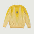 Jacquard Drip Sweater - Yellow