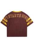 Knit Jersey - Brown/Yellow