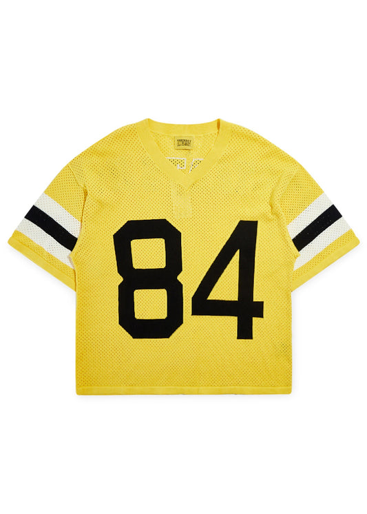 Knit Mesh Jersey - Yellow