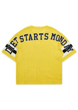 Knit Mesh Jersey - Yellow