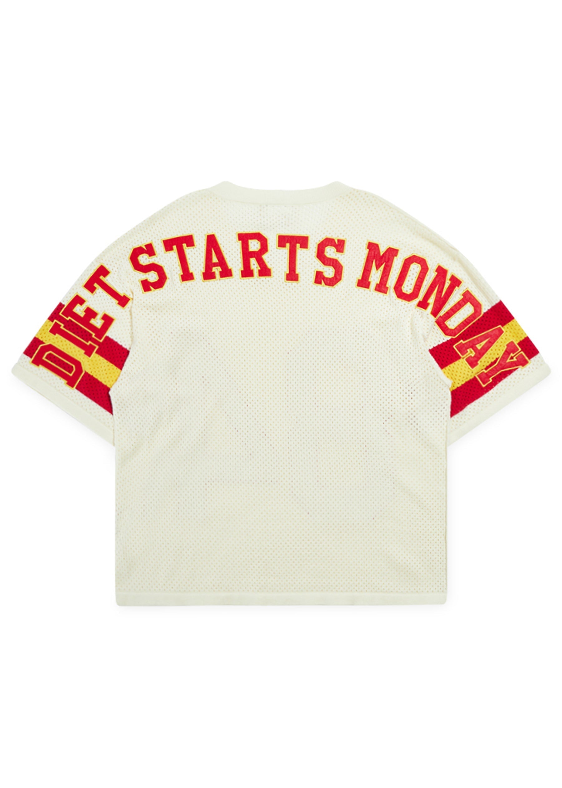 Knit Mesh Jersey - Cream