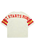 Knit Mesh Jersey - Cream
