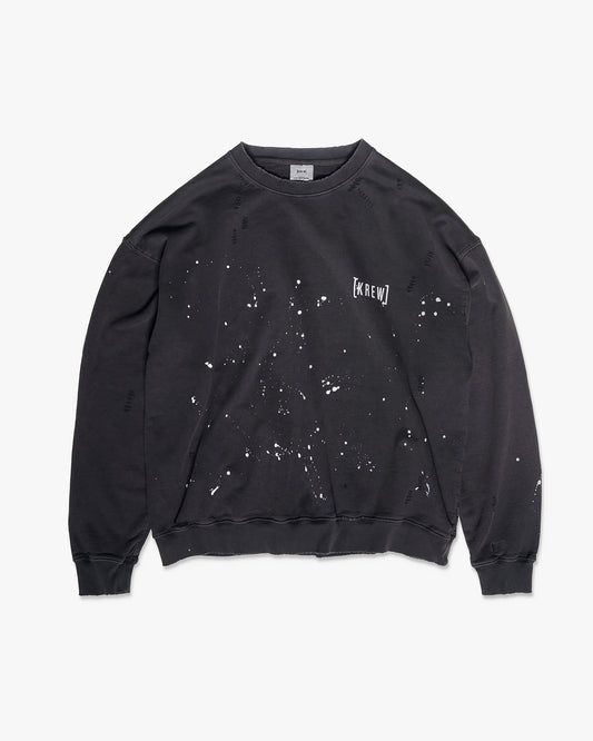RIPPER CREWNECK - FADED BLACK