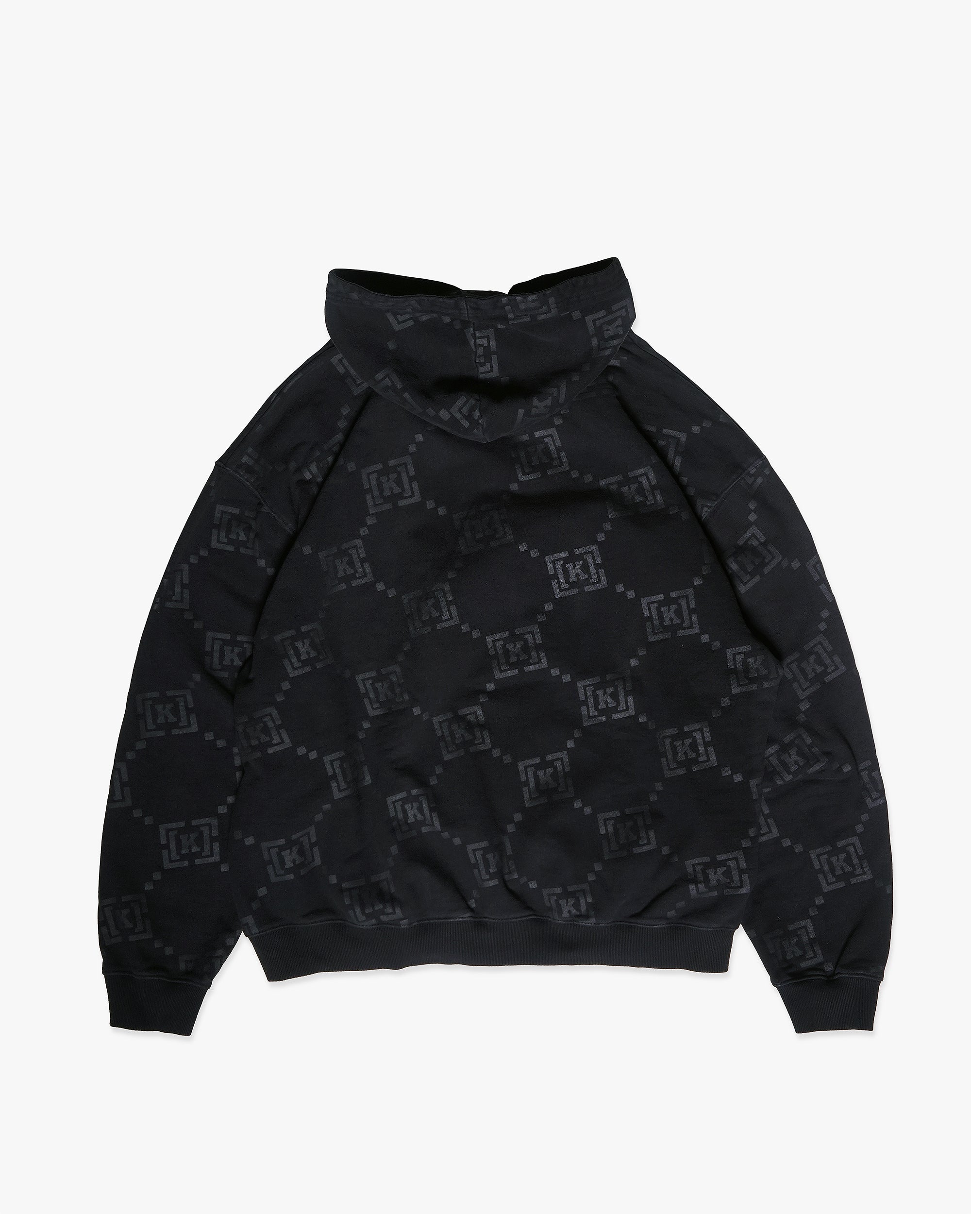 REPEAT HOODIE - WASHED BLACK