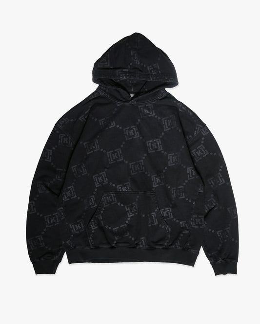 REPEAT HOODIE - WASHED BLACK