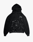RIPPER HOODIE - WASHED BLACK