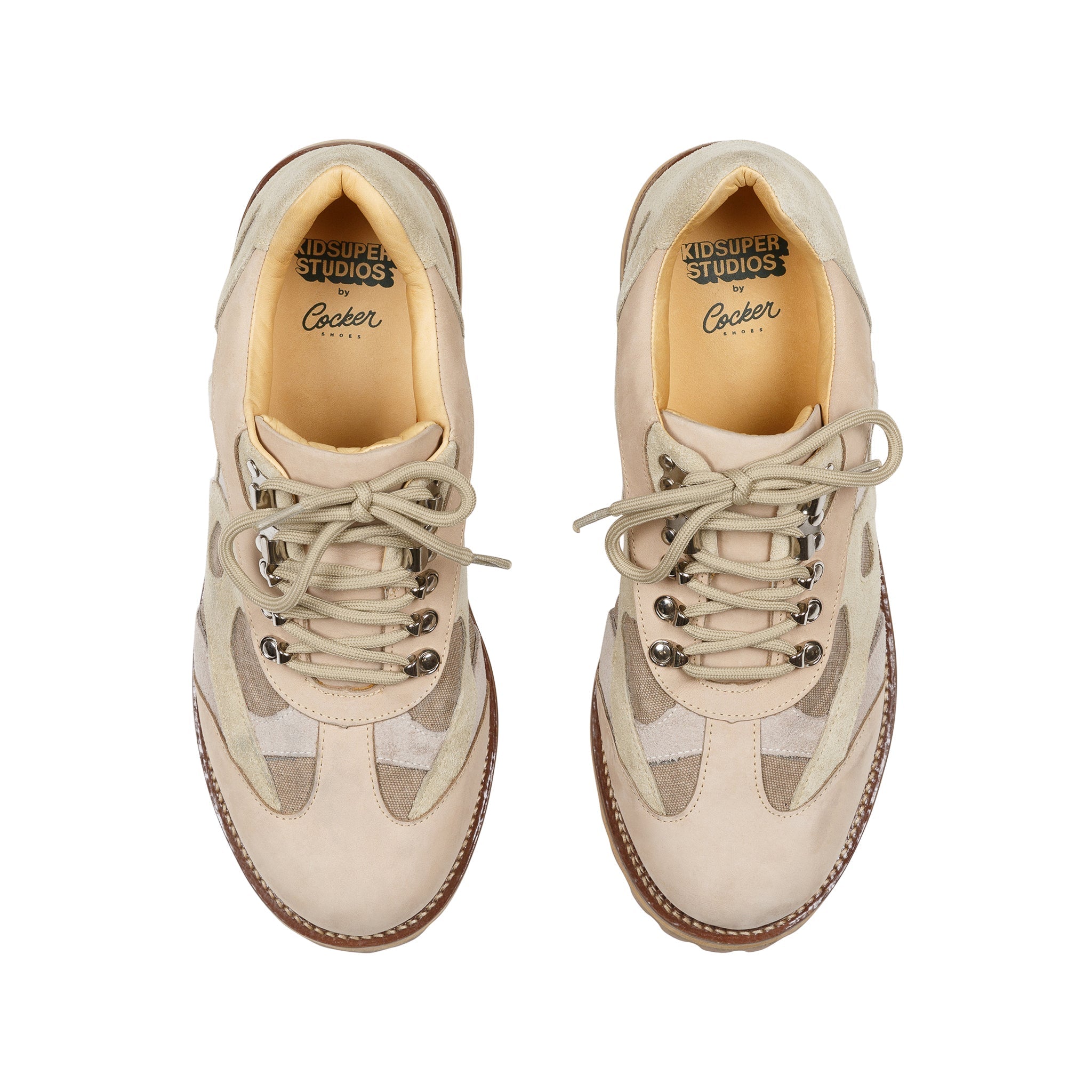 Low Boots with Swirls [Tan]