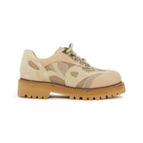 Low Boots with Swirls [Tan]